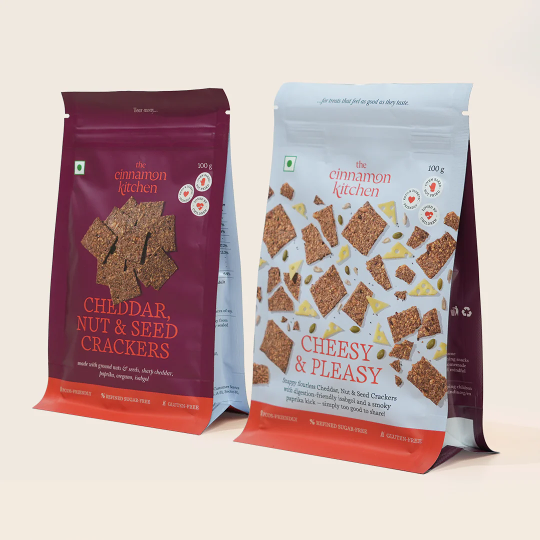 Cheddar Nut & Seed Crackers - Image 5