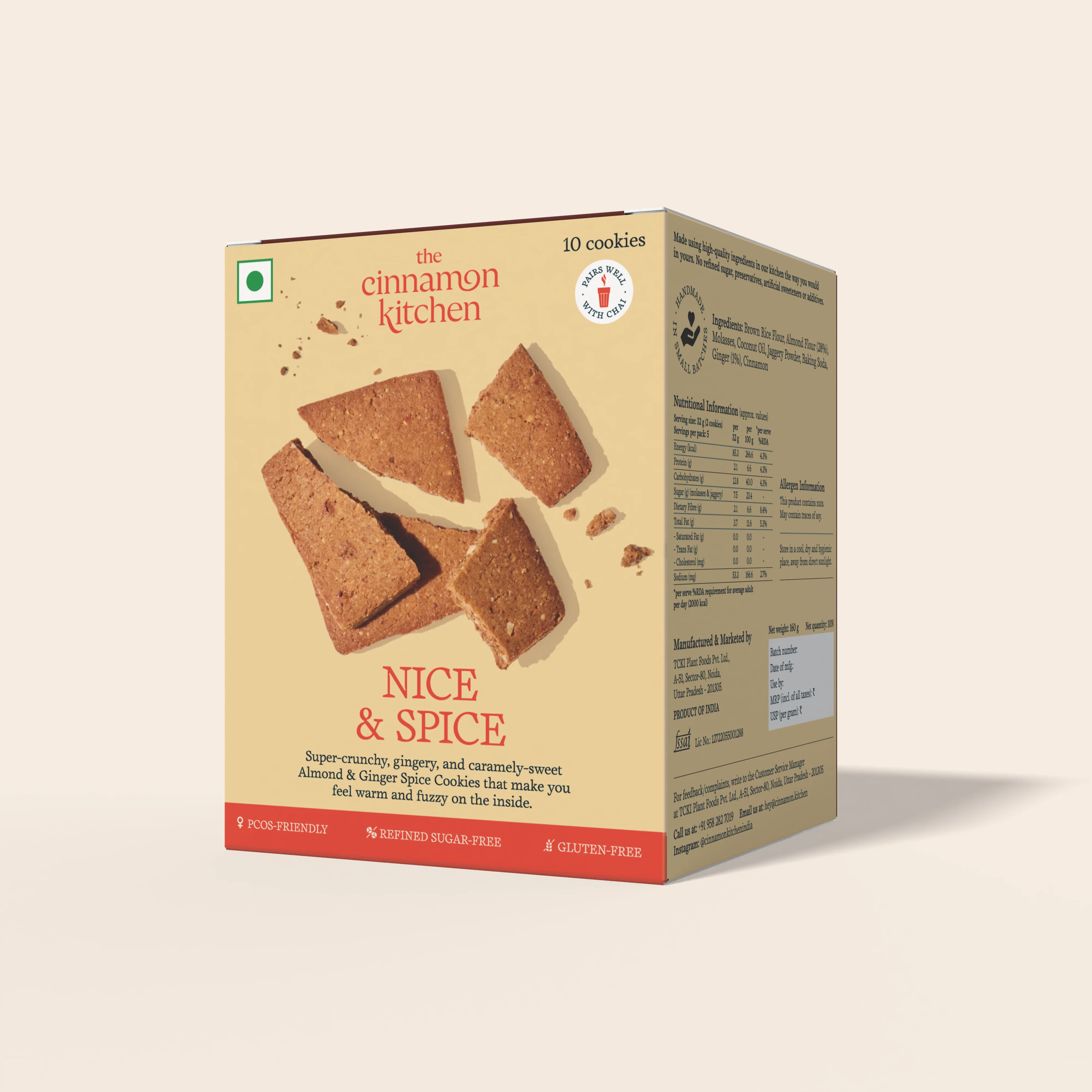 Almond & Spice Ginger Cookies - Image 4
